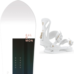 comparer et trouver le meilleur prix du snowboard Salomon Pillow talk 20 + wos juliet b4bc 20 sur Sportadvice