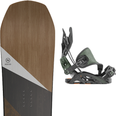 comparer et trouver le meilleur prix du snowboard Nidecker Escape 20 + fuse-gt hybrid black 20 sur Sportadvice