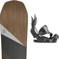 comparer et trouver le meilleur prix du snowboard Nidecker Escape 20 + fuse hybrid black 20 sur Sportadvice