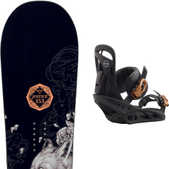 comparer et trouver le meilleur prix du snowboard Rossignol Justice 20 + scribe black 20 sur Sportadvice