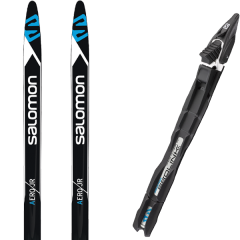 comparer et trouver le meilleur prix du ski nordique Salomon Areo grip 20 + prolink race jr cl 20 sur Sportadvice