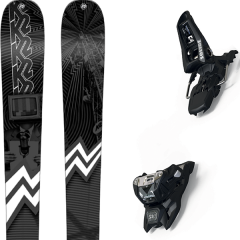 comparer et trouver le meilleur prix du ski K2 Press 19 + squire 11 id black sur Sportadvice