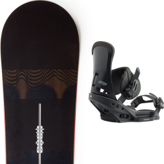 comparer et trouver le meilleur prix du snowboard Burton Ripcord 20 + custom est black 20 sur Sportadvice