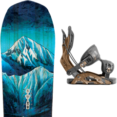 comparer et trouver le meilleur prix du snowboard Jones Frontier 20 + fuse brown 20 sur Sportadvice