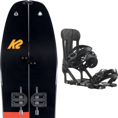 comparer et trouver le meilleur prix du snowboard K2 Split bean package 20 + hitchhiker black 20 sur Sportadvice