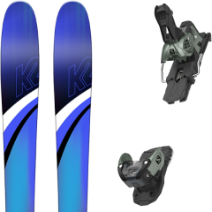 comparer et trouver le meilleur prix du ski K2 Thrilluvit 85 19 + warden mnc 13 n oil green sur Sportadvice