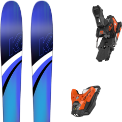 comparer et trouver le meilleur prix du ski K2 Thrilluvit 85 19 + sth2 wtr 13 n orange/black sur Sportadvice