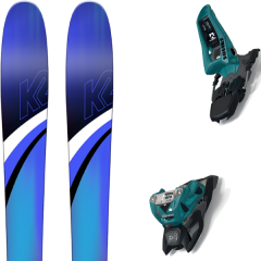 comparer et trouver le meilleur prix du ski K2 Thrilluvit 85 + squire 11 id teal/black sur Sportadvice