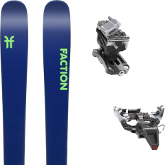 comparer et trouver le meilleur prix du ski Faction Agent 1.0 + speed radical silver sur Sportadvice