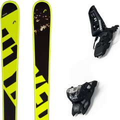 comparer et trouver le meilleur prix du ski Head Frame wall + squire 11 id black sur Sportadvice