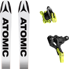 comparer et trouver le meilleur prix du ski Atomic Backland 85 ul black/white + atk trofeo 8 sur Sportadvice