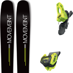 comparer et trouver le meilleur prix du ski Movement Go 109 19 + tyrolia attack 11 gw brake 100 l flash yellow sur Sportadvice