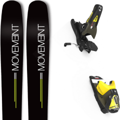 comparer et trouver le meilleur prix du ski Movement Go 109 19 + spx 12 gw b100 kaki/yellow sur Sportadvice