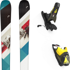comparer et trouver le meilleur prix du ski Head The show + spx 12 gw b100 kaki/yellow sur Sportadvice