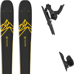 comparer et trouver le meilleur prix du ski Salomon Qst 92 dark blue/yellow + warden mnc 13 n black 19 sur Sportadvice