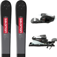 comparer et trouver le meilleur prix du ski Salomon Tnt black/grey/red + comp j 45 l jr blk 14 sur Sportadvice