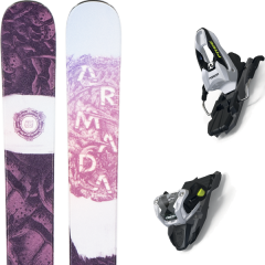 comparer et trouver le meilleur prix du ski Armada Armarda kirti + free ten black/white sur Sportadvice