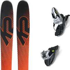 comparer et trouver le meilleur prix du ski K2 Pinnacle + free ten black/white sur Sportadvice