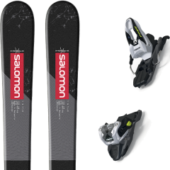 comparer et trouver le meilleur prix du ski Salomon Tnt black/grey/red + free ten black/white sur Sportadvice