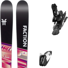 comparer et trouver le meilleur prix du ski Faction Prodigy 0.5 + l7 n b90 black/white 19 sur Sportadvice