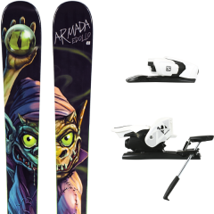 comparer et trouver le meilleur prix du ski Armada Edollo + z12 b90 white/black 19 sur Sportadvice