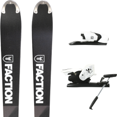 comparer et trouver le meilleur prix du ski Faction Mogul 19 + z12 b90 white/black 19 sur Sportadvice