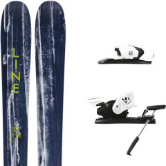 comparer et trouver le meilleur prix du ski Line Supernatural 100 + z12 b90 white/black 19 sur Sportadvice
