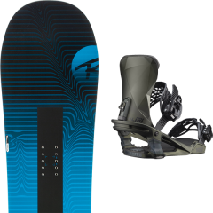 comparer et trouver le meilleur prix du snowboard Rossignol Sawblade 19 + alibi pro dark olive 20 sur Sportadvice