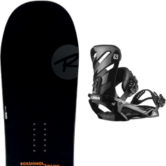comparer et trouver le meilleur prix du snowboard Rossignol Jibsaw heavy duty 19 + rhythm black 20 sur Sportadvice