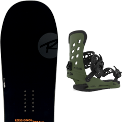 comparer et trouver le meilleur prix du snowboard Rossignol Jibsaw heavy duty 19 + str matte green 20 sur Sportadvice