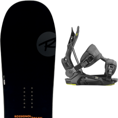 comparer et trouver le meilleur prix du snowboard Rossignol Jibsaw heavy duty 19 + fenix black 20 sur Sportadvice