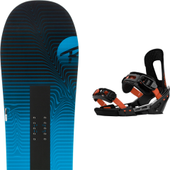 comparer et trouver le meilleur prix du snowboard Rossignol Sawblade wide 19 + switchback smith black 20 sur Sportadvice