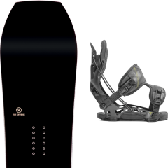 comparer et trouver le meilleur prix du snowboard Ride Mtn pig 20 + nx2 black 20 sur Sportadvice