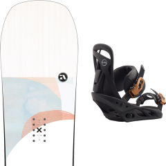 comparer et trouver le meilleur prix du snowboard Amplid Gogo 20 + scribe black 20 sur Sportadvice