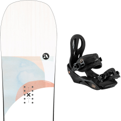 comparer et trouver le meilleur prix du snowboard Amplid Gogo 20 + rythm black/bronze 20 sur Sportadvice
