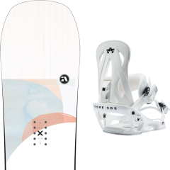 comparer et trouver le meilleur prix du snowboard Amplid Gogo 20 + shift g2 white 20 sur Sportadvice