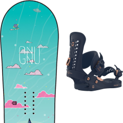 comparer et trouver le meilleur prix du ski Gnu Asym velvet c2 20 uni + trilogy w navy blue 20 sur Sportadvice