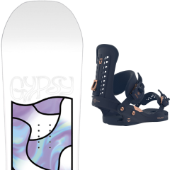 comparer et trouver le meilleur prix du snowboard Salomon Gypsy 20 + trilogy w navy blue 20 sur Sportadvice