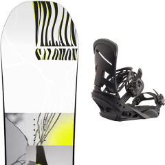comparer et trouver le meilleur prix du snowboard Salomon The villain 20 + mission black 20 sur Sportadvice