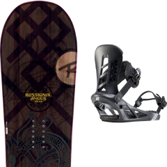 comparer et trouver le meilleur prix du snowboard Rossignol Angus 20 + sonic black 20 blk sur Sportadvice