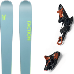 comparer et trouver le meilleur prix du ski Faction Agent 1.0 x + kingpin 13 75-100 mm black/cooper sur Sportadvice
