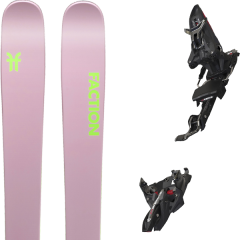 comparer et trouver le meilleur prix du ski Faction Agent 2.0 x + kingpin mwerks 12 75-100mm blk/red sur Sportadvice