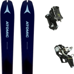 comparer et trouver le meilleur prix du ski Atomic Backland wmn 78 dark blue/blue + tour speed turn w/o brake 19 sur Sportadvice