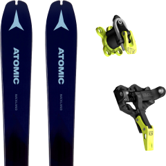 comparer et trouver le meilleur prix du ski Atomic Backland wmn 78 dark blue/blue + atk trofeo 8 sur Sportadvice