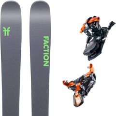 comparer et trouver le meilleur prix du ski Faction Agent 2.0 + ion 12 100mm sur Sportadvice