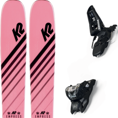comparer et trouver le meilleur prix du ski K2 Empress + squire 11 id black sur Sportadvice