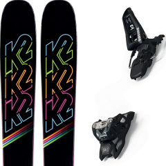 comparer et trouver le meilleur prix du ski K2 Missconduct + squire 11 id black sur Sportadvice