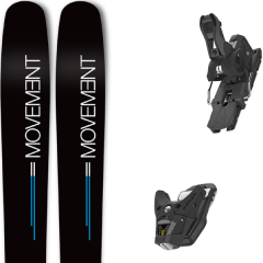 comparer et trouver le meilleur prix du ski Movement Go 100 + sth2 wtr 13 black c100 sur Sportadvice