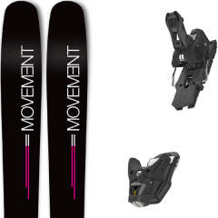 comparer et trouver le meilleur prix du ski Movement Go 100 women + sth2 wtr 13 black c100 sur Sportadvice