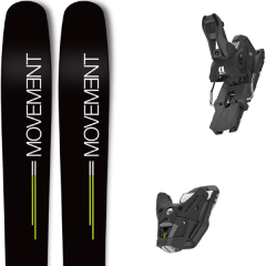 comparer et trouver le meilleur prix du ski Movement Go 109 + sth2 wtr 13 black c100 sur Sportadvice